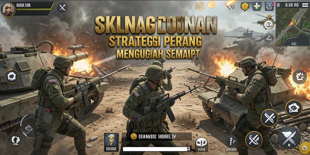 Tampilan menarik dari pertempuran strategis 66K.