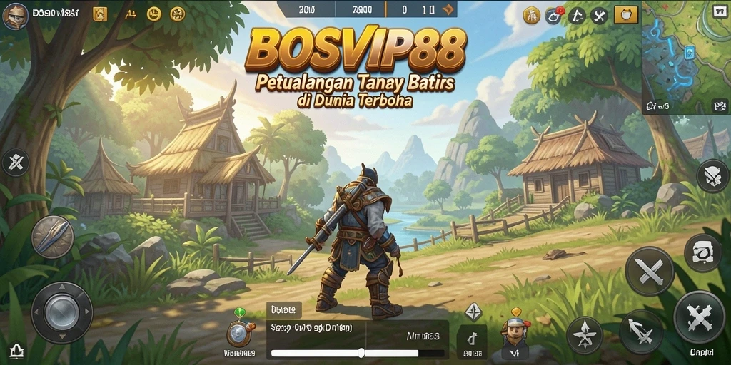 Gameplay menarik di dunia terbuka BOSVIP88 dengan eksplorasi yang seru.