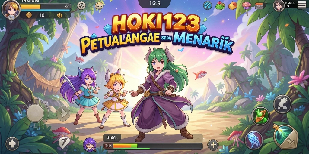 Tampilan screenshot HOKI123 yang menampilkan aksi gameplay Anime yang seru.