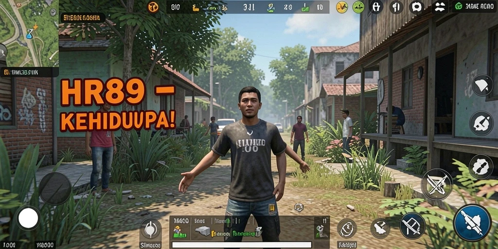 Tampilan gameplay HR89 yang menarik dan interaktif.
