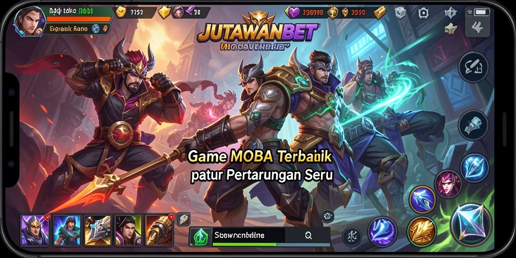 Screenshot gameplay JUTAWANBET yang menunjukkan aksi pertarungan seru.