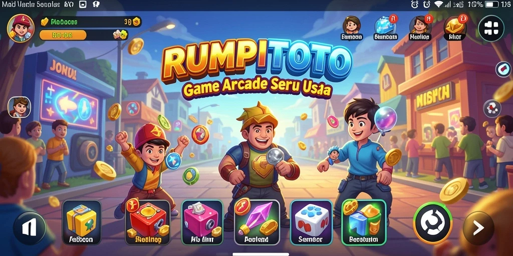 Gameplay seru RUMPITOTO menantang dan menarik.