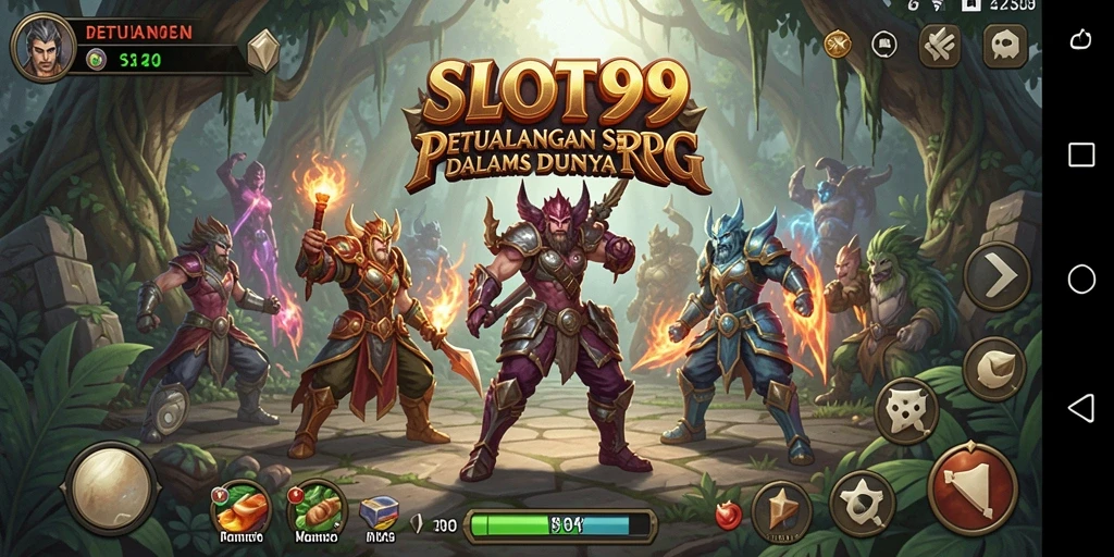 Tangkapan layar menunjukkan aksi seru dalam pertempuran RPG.